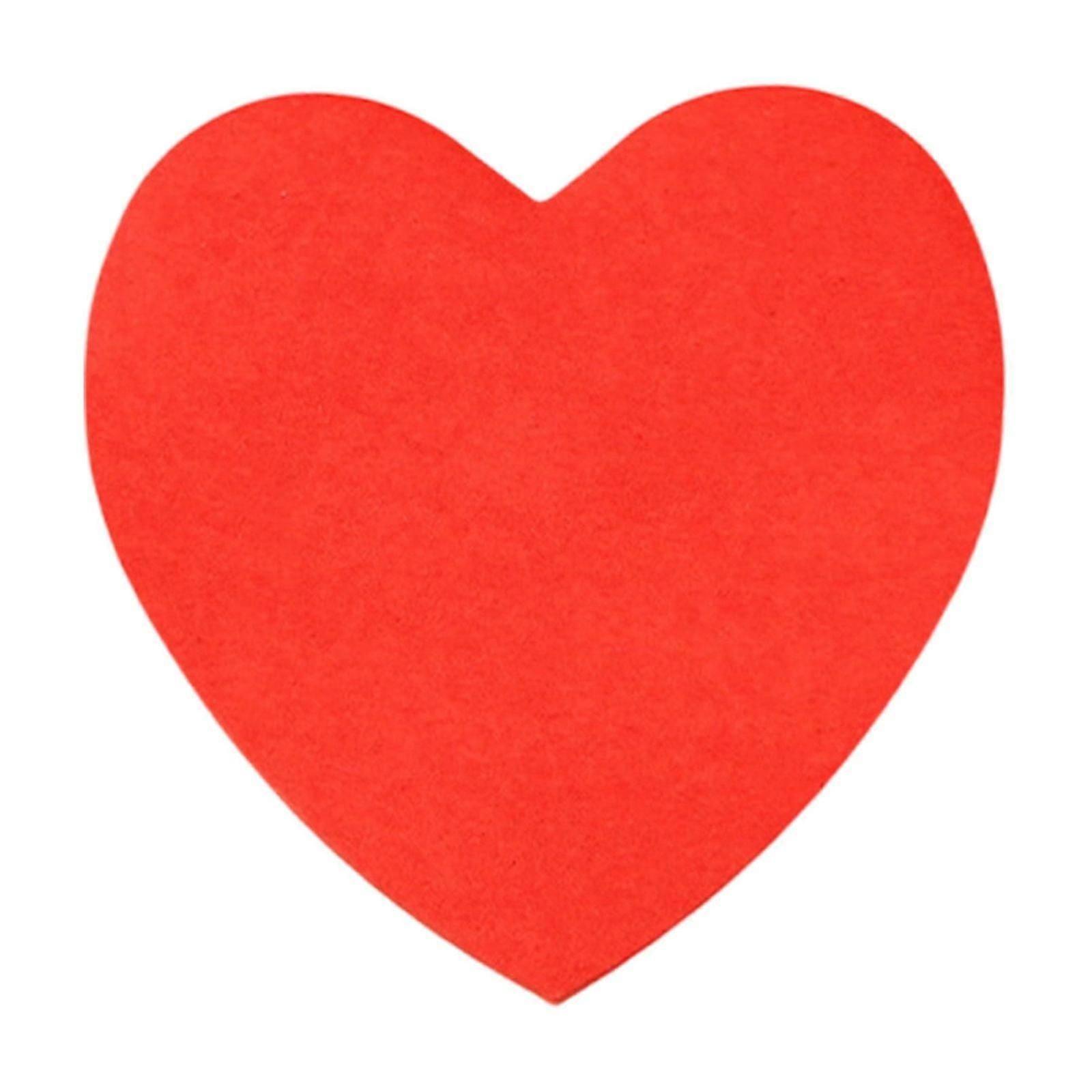 Practical Heart Shaped Sticky Notes for Message Scenarios