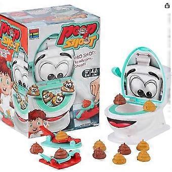 Poop Shoot Game Toy - Funny Toilet Games - Family Party Poop Shoot Game Toy