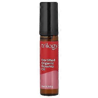 Trilogy, Bio-Hagebuttenöl, für alle Hauttypen, 10 ml, 2er-Pack
