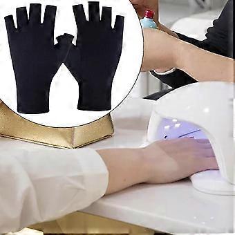 Manicure Gloves,UV Protection Gloves,Fingerless Driving Gloves Sun Proction