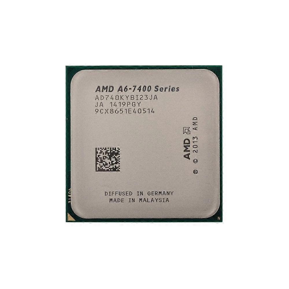 A6-7400 CPU - Socket FM2 2 Cores 2 Threads 3.2GHz 1MB L2 Cache 2MB L3 Cache 65W.