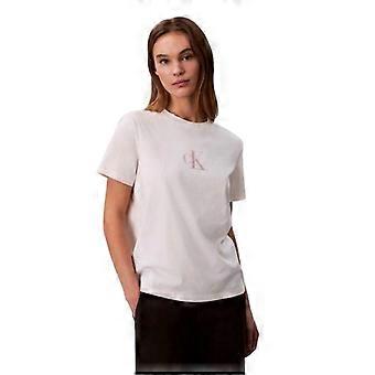 Calvin Klein Dame/Dame Foil Avslappet Passform T-skjorte