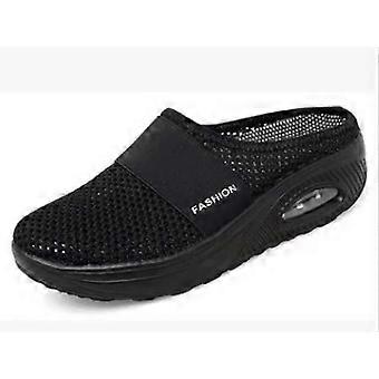 2023-luftkudde Slip-on Walking Skor Ortopedisk diabetiker Halkfri gångsko