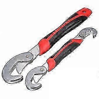 2 Pcs Adjustable Wrenches, Universal Adjustable Nut Wrenches, Multi-function Wrenches, Large Opening