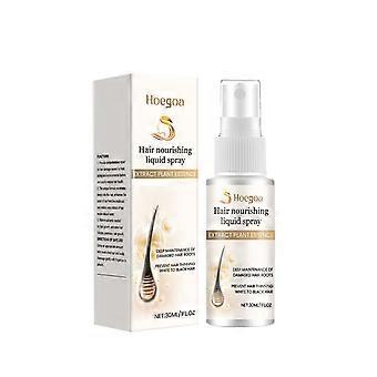 Laque capillaire 30 ml, soin lissant nourrissant, hydrate et masse le cuir chevelu, réduit les frisottis