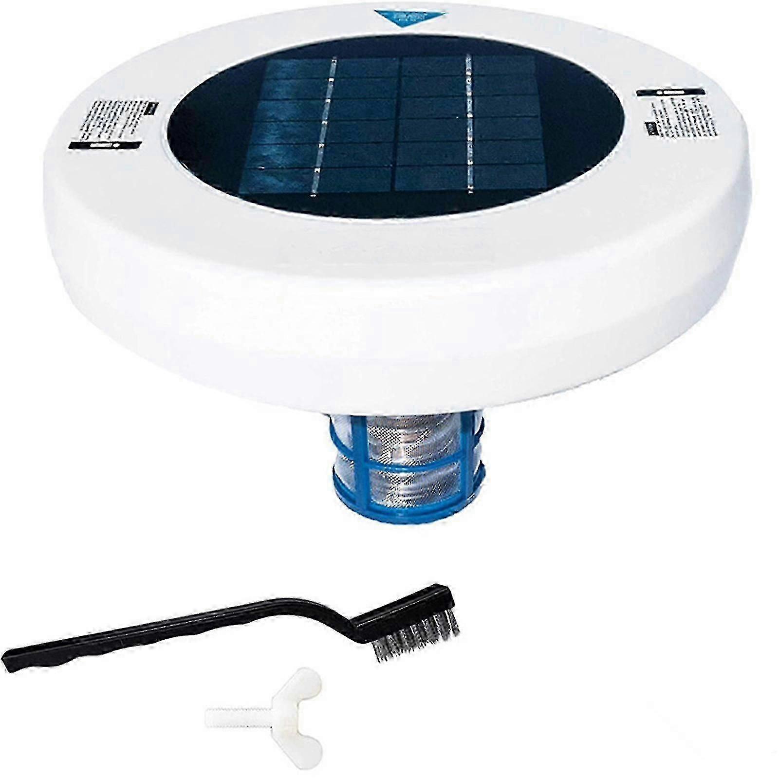 Solar Powered Pool Ionizer - Automatic Pool Cleaner & Solar Pool Cleaning Tool