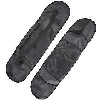 Professionelle Longboard Tasche Skateboard Rucksack Skateboard Rucksack (Schwarz)