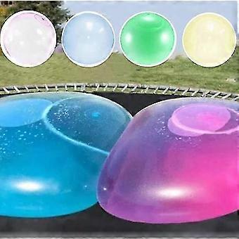 Kids Bubble Ball Toy Inflatable Water Ball Soft Rubber Ball Jelly Balloon Balls For Kids Outdoor Party pink