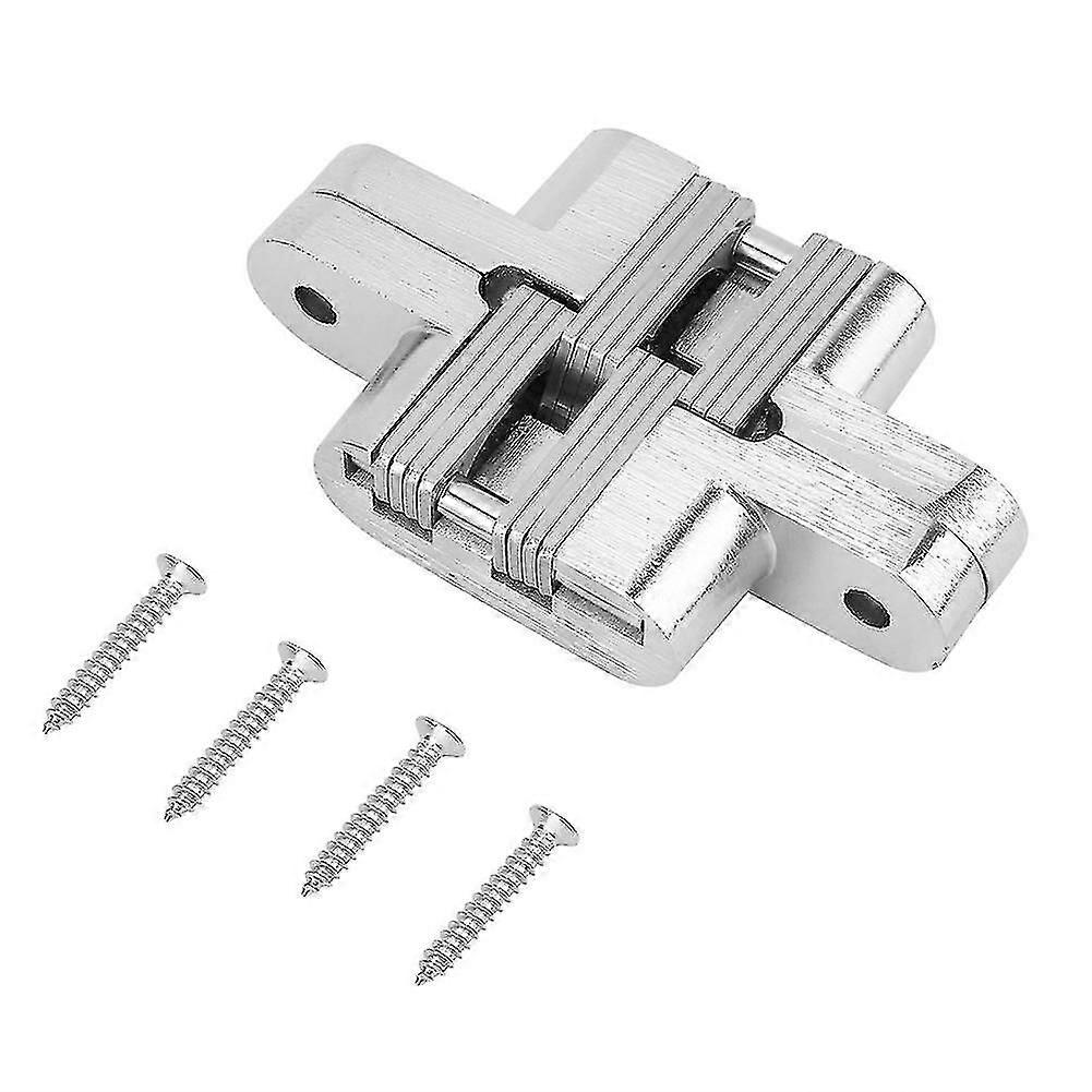 180 Degree Concealed Folding Door Hinges Hardware Accessory - 2pcs
