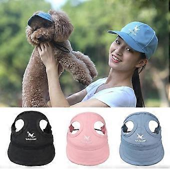 Outdoor Pet Sun Caps Summer Solid Oxford Cap For Cat Dog Pet Accessories