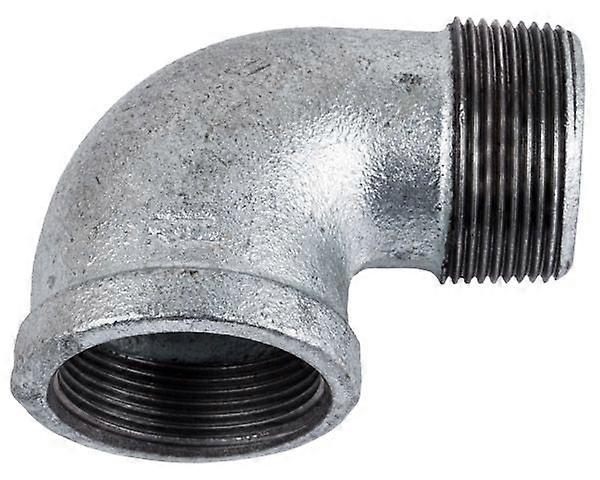 Bulk Pack x 4 Galvanised M/F Elbow - 50mm