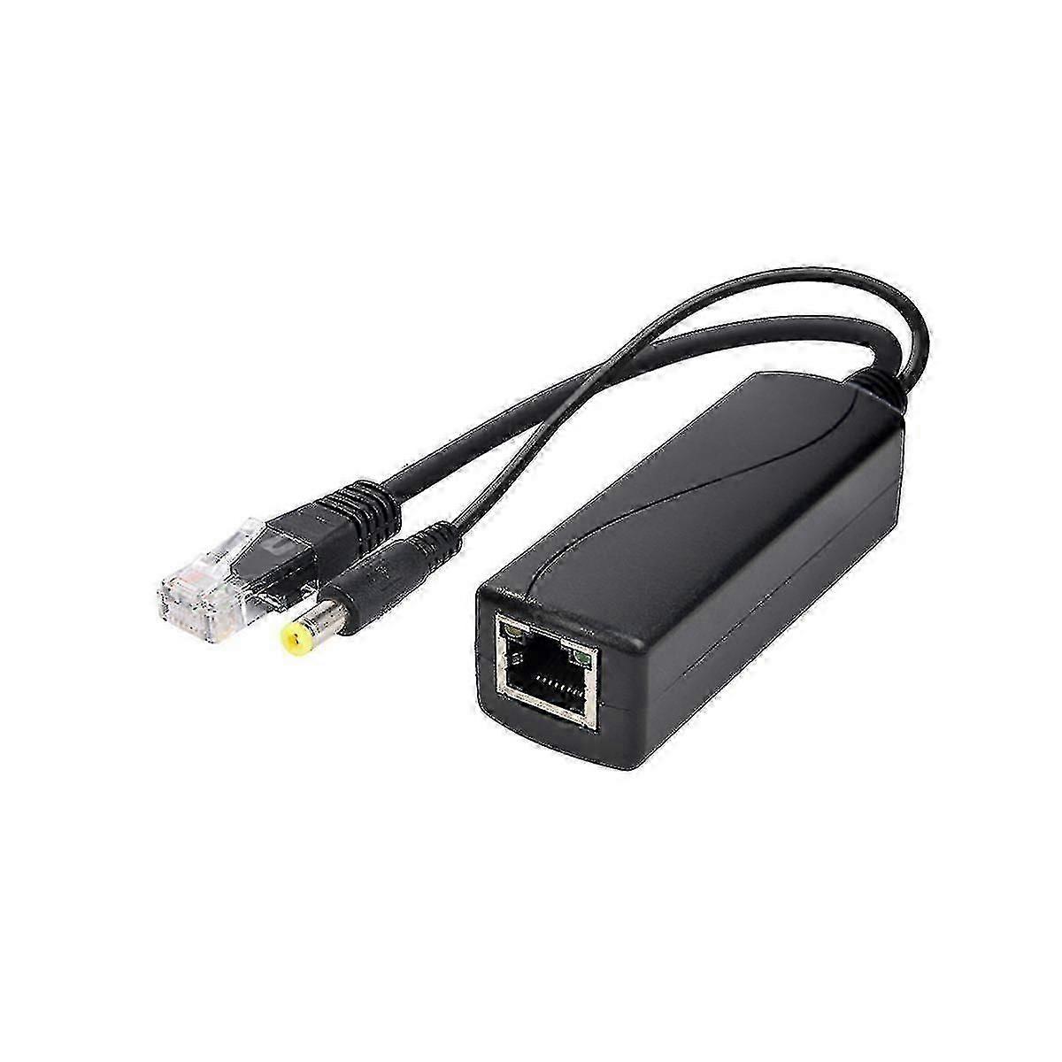 100m PoE Splitter 12V 1A Compatible with IEEE 802.3af Network