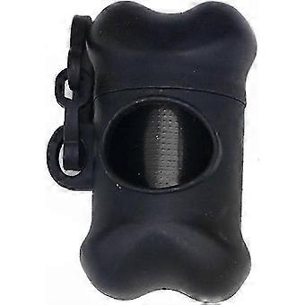 Dog Waste Cleanup Plastic Poop Bags with Dispenser, Pet Poo Bag Cleaning Supplies