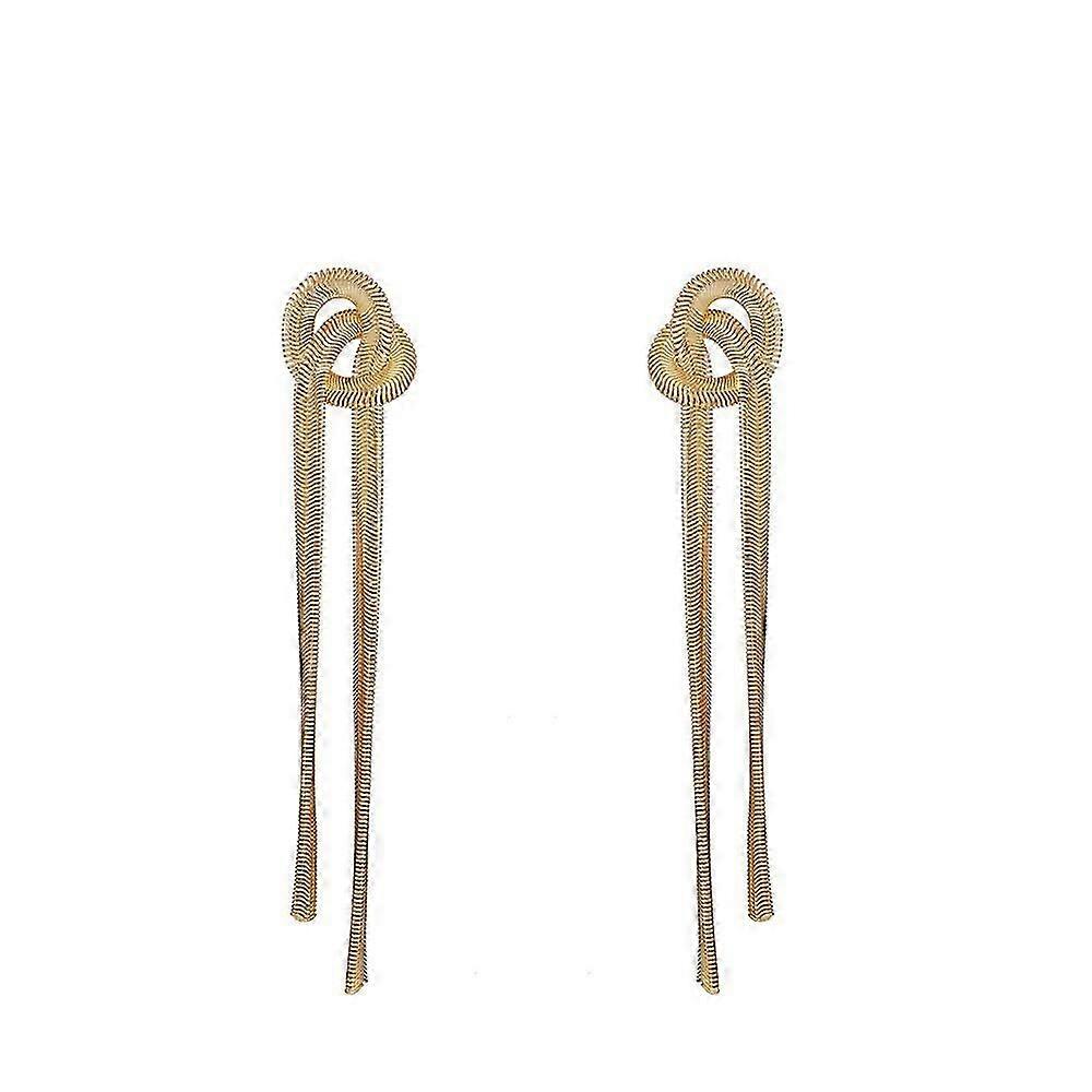 Gold earrings