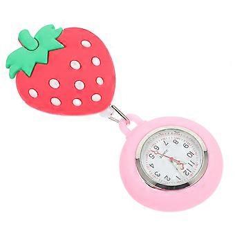 Taschenuhr Frauen Hängende Uhren Clip Fob Uhren Einziehbare Taschenuhr Revers Pin Uhr Damen Uhr
