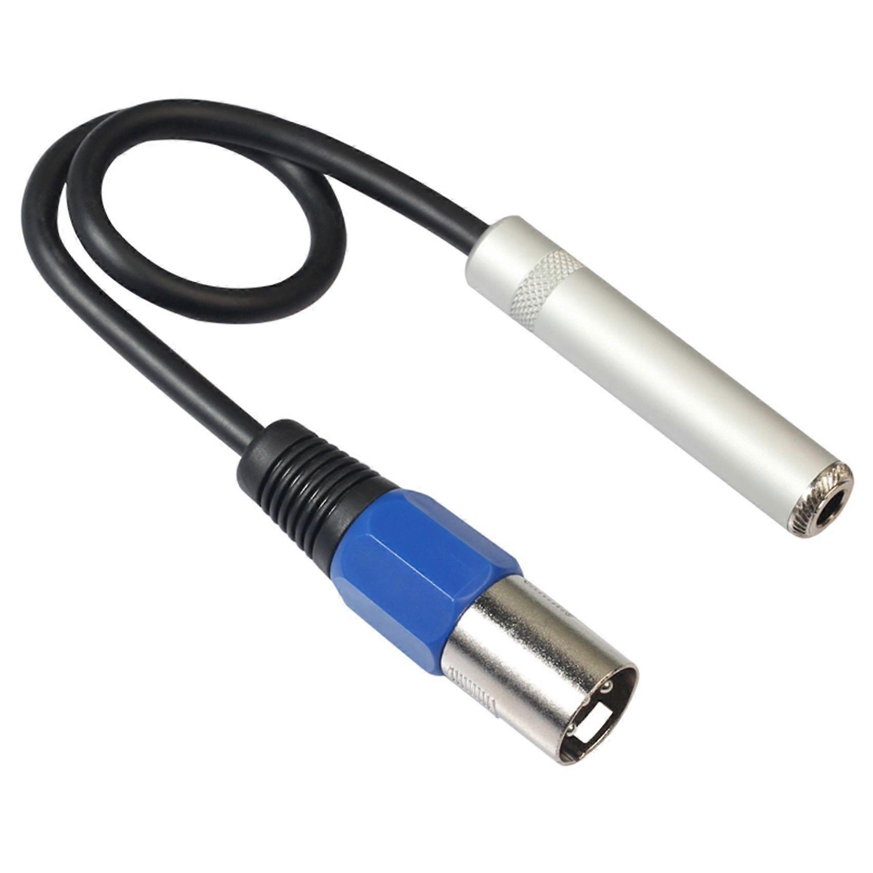 1/4 To Xlr Cable Balanced Stereo Audio Adapter
