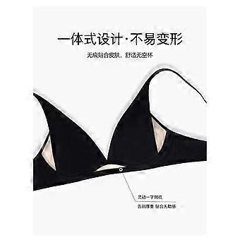 Women S Seamless Wirefree Thin Cup Deep V Comfort Bra