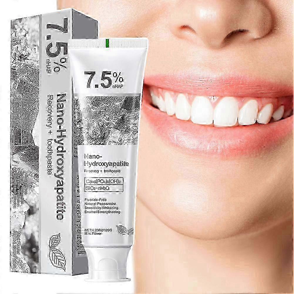 1-3X Hydroxyapatite Toothpaste with 7.5% Nanos, Toothpaste with Hydroxyapatite.C6