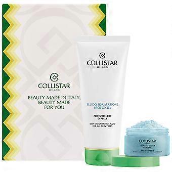 Set Collistar Deep Hydration Fluid 200ml + Sublime Hydrating & Illuminating Talasso-Scrub 150g