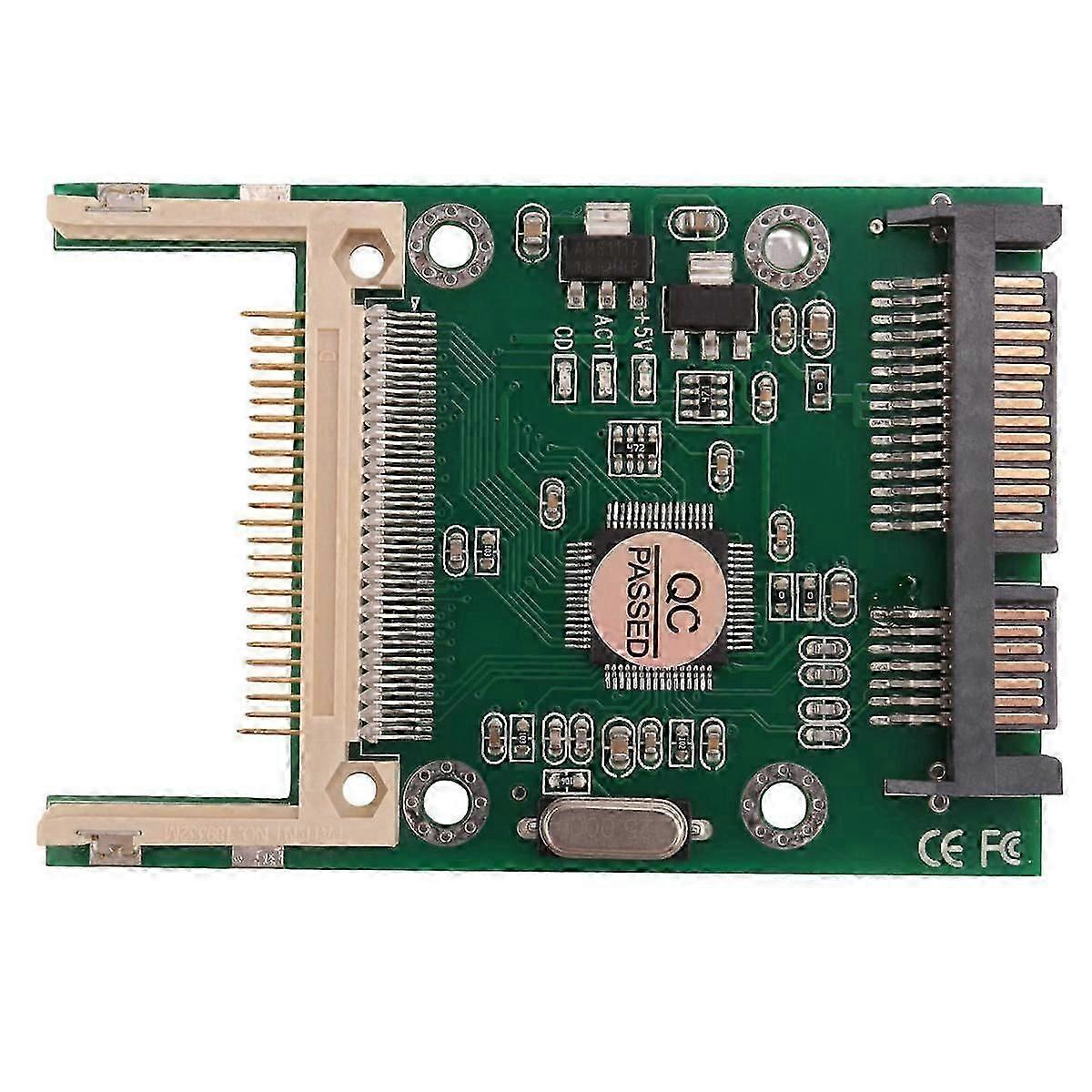 Compact Flash to Serial SATA Adapter Converter JN