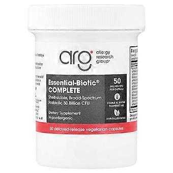 Allergy Research Group, Essential-Biotic® Complete, 50 Billion CFU, 60 Delayed-Release Vegetarian Capsules