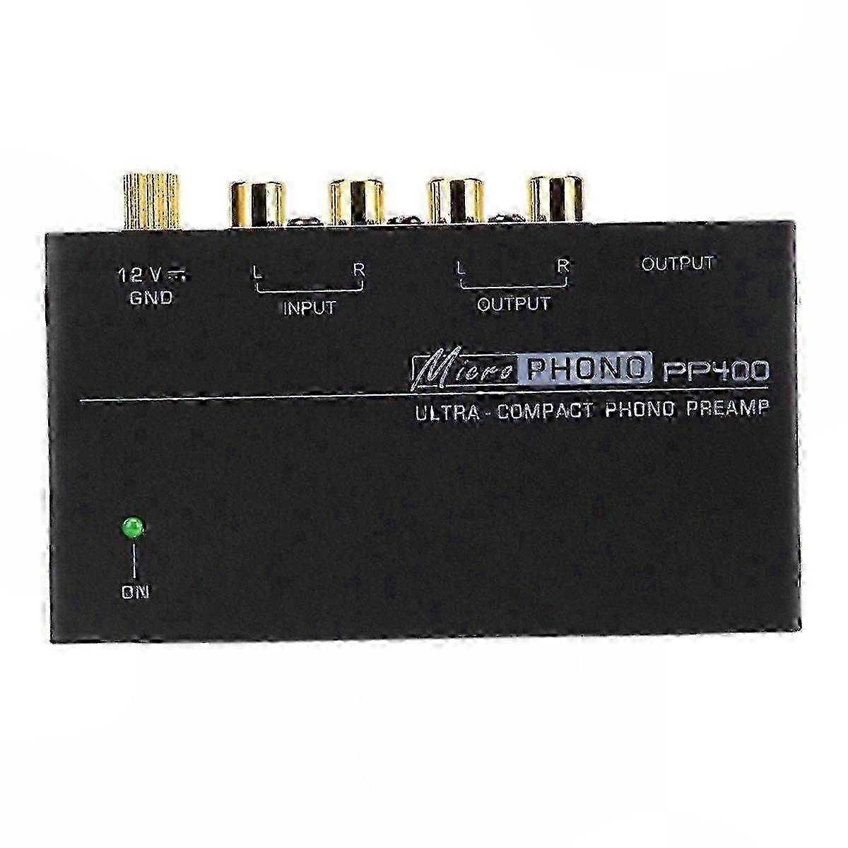 PP400 Ultra-Compact Phono Preamplifier with EU Plug