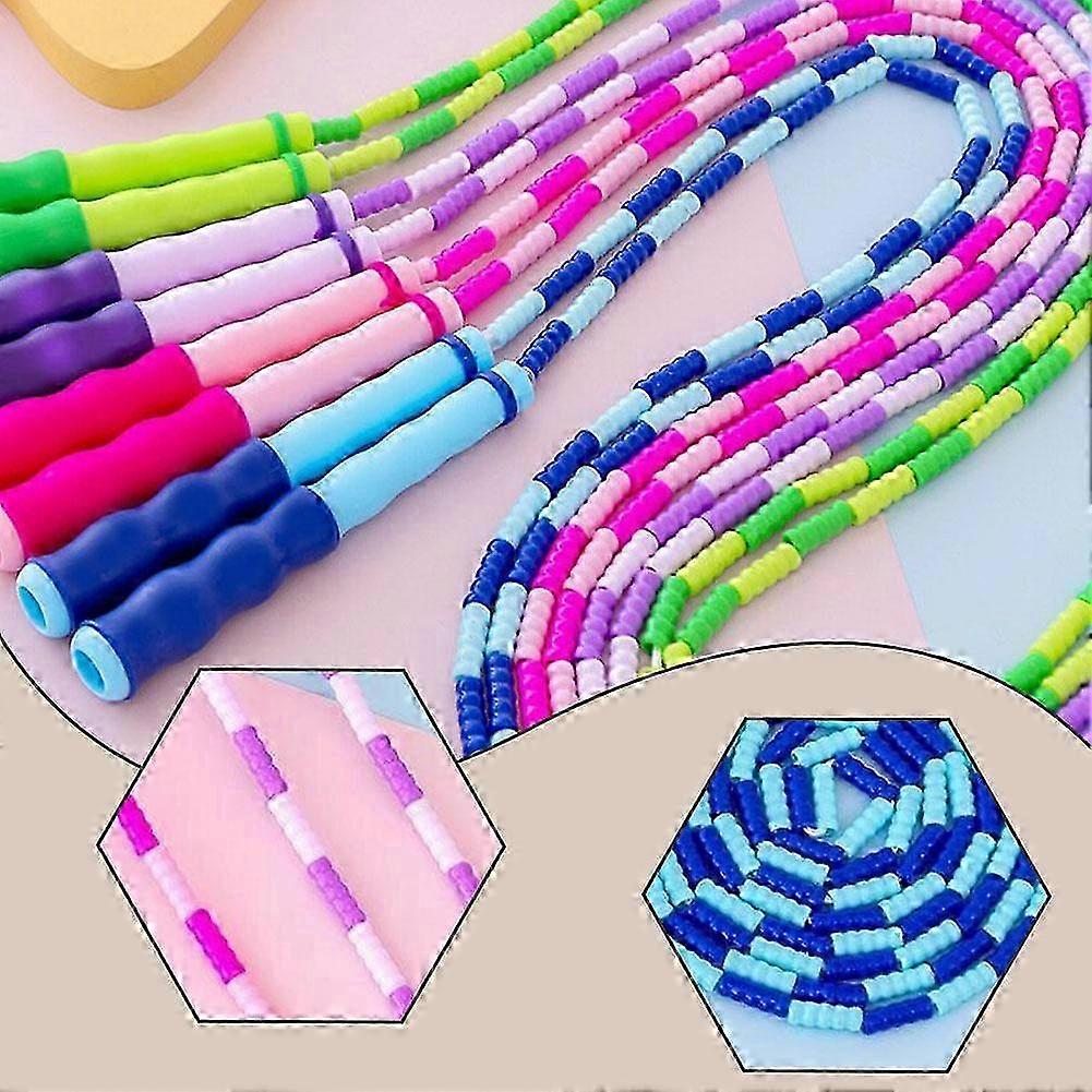 Adjustable Soft Beaded Jump Rope