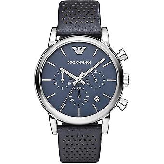 Armani Luigi Quartz Analog Man Watch with Cowskin Bracelet AR1736