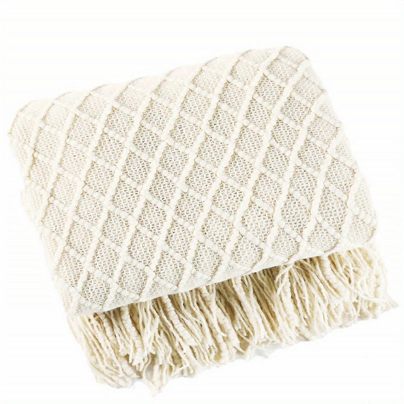 Nordic Style Solid Color Blanket