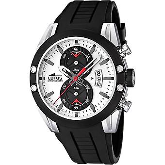 Lotus Khrono Quartz Analog Man Watch with L15743/1 Rubber Bracelet