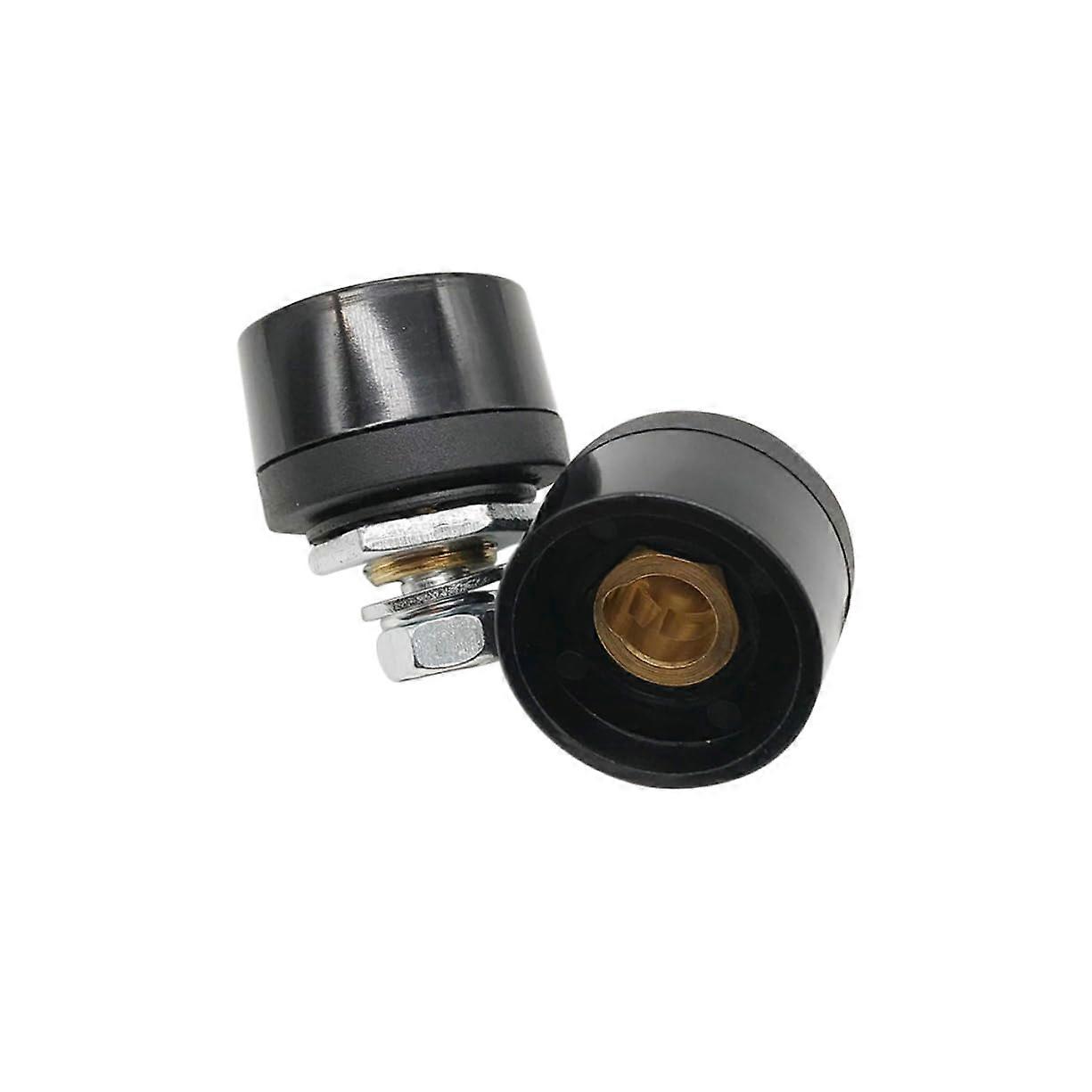 2Pc Welding Quick Connector Plug for Stable Current Transfer  Temp Resistant Durable Electrical Connection
