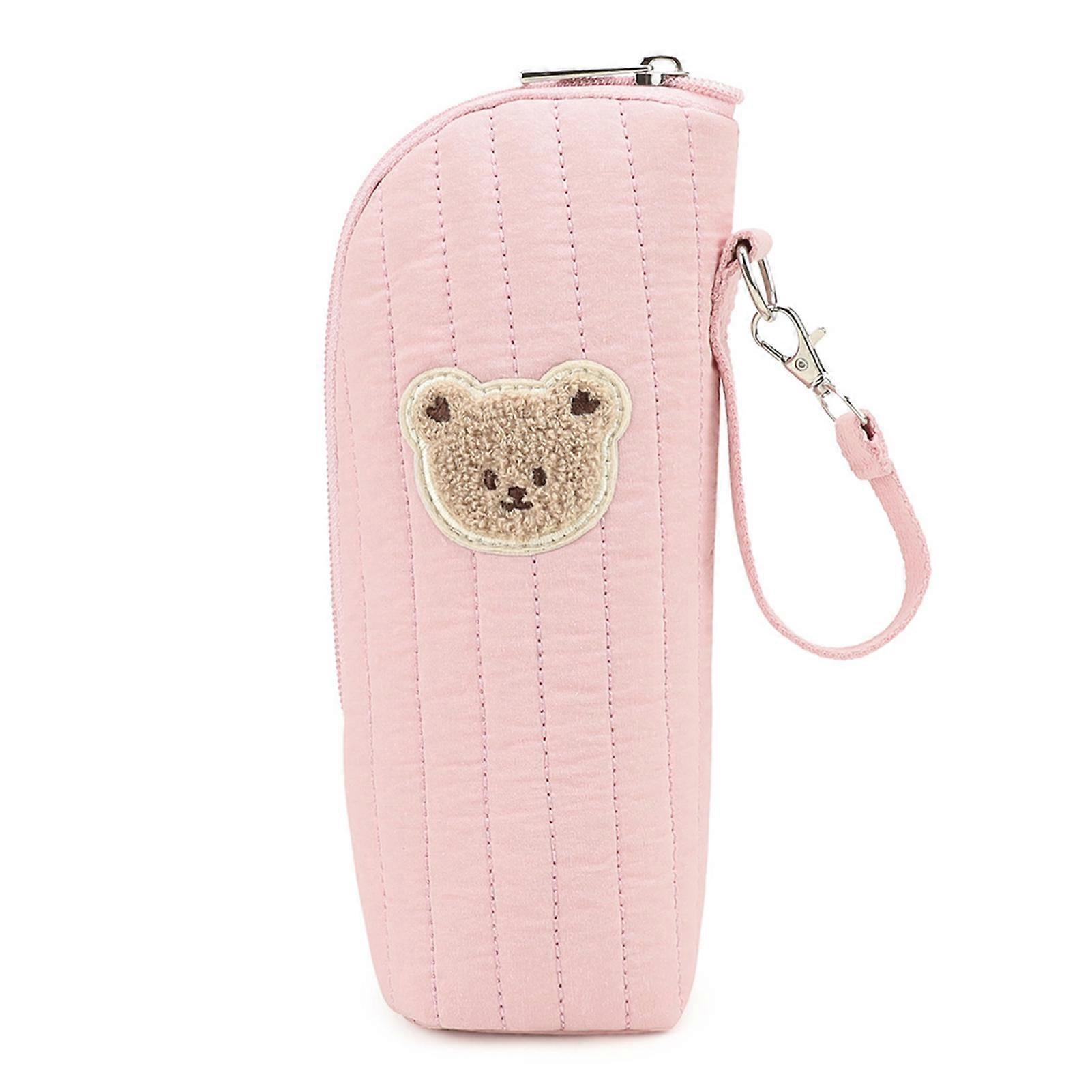 Plush Bear Insulated Bottle Pouch