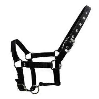 Ergonomic Comfortable Halters Headcollar Adjustable Thicken Horse Bridle Head Collar Horses Training Equipment