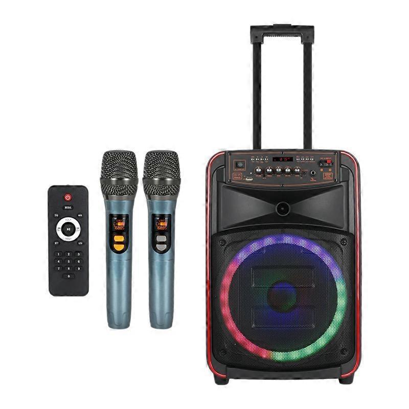 12-inch Woofer Portable Bluetooth Speaker EU Plug