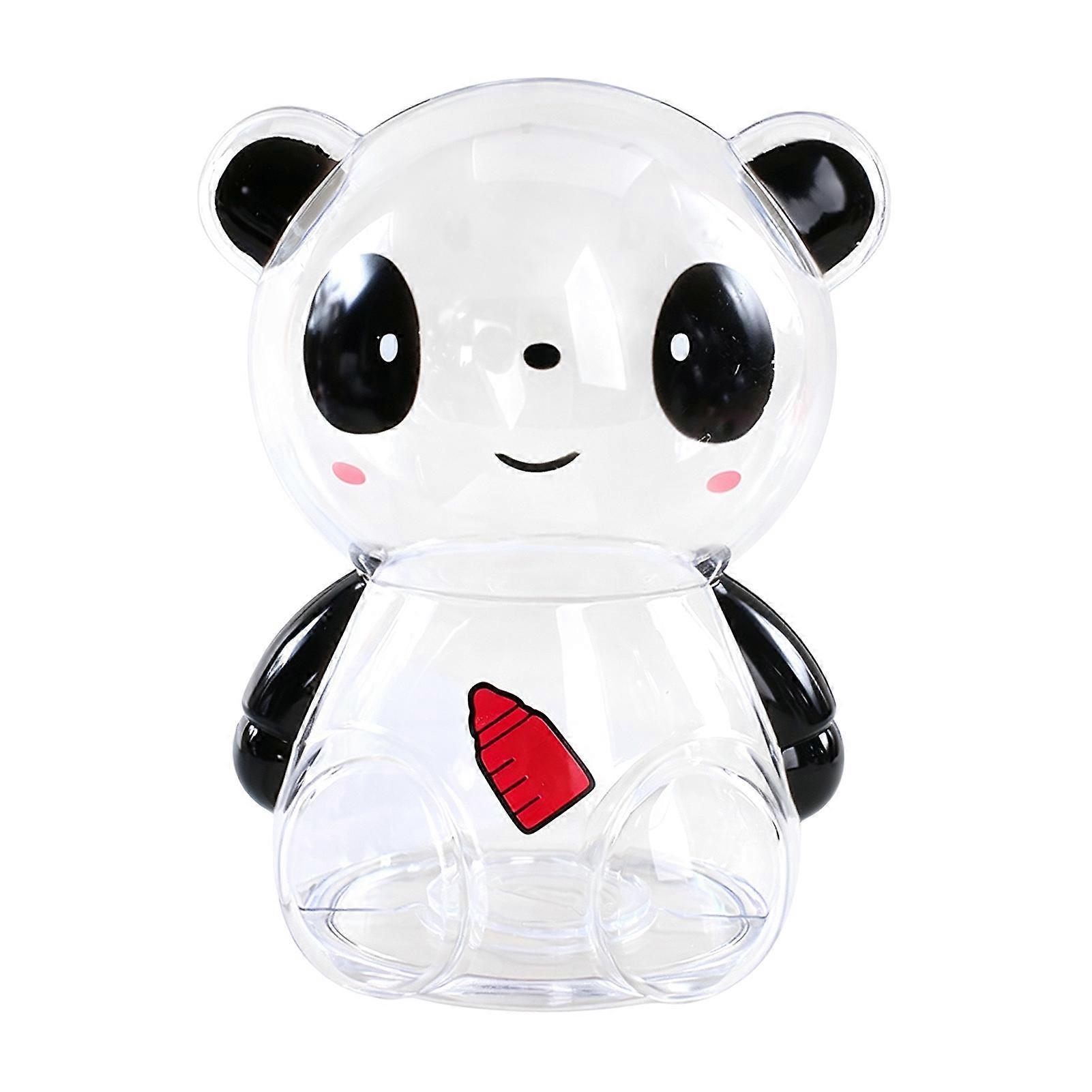 Panda Shape Transparent Bank