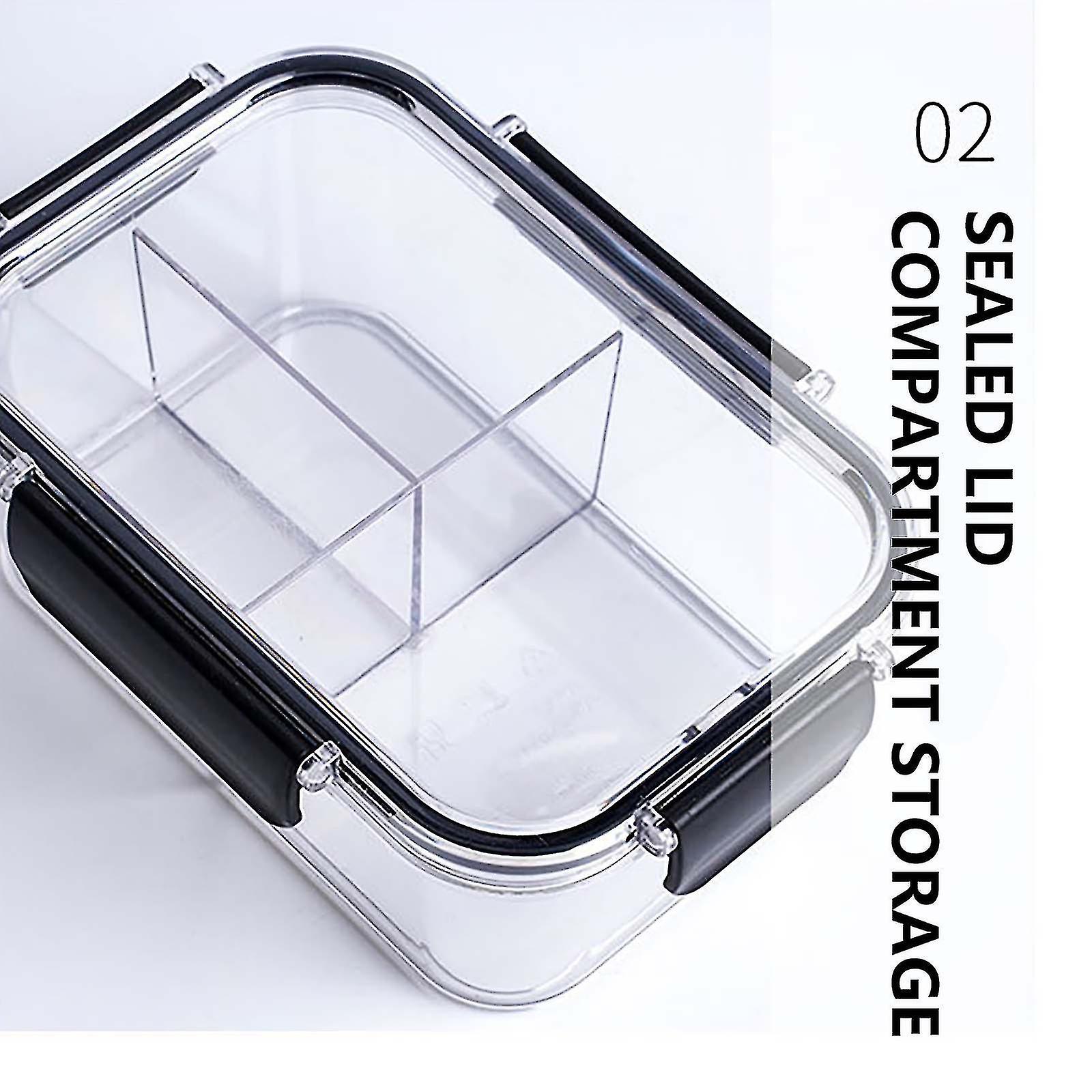 Luxear Lot De 3 Boîtes De Conservation Pour Légumes, Fruits Et Légumes, Sans BPA, Avec Couvercle Et Passoire Pour Salade, Baies, Laitue, Fruits Et Légumes, Vert