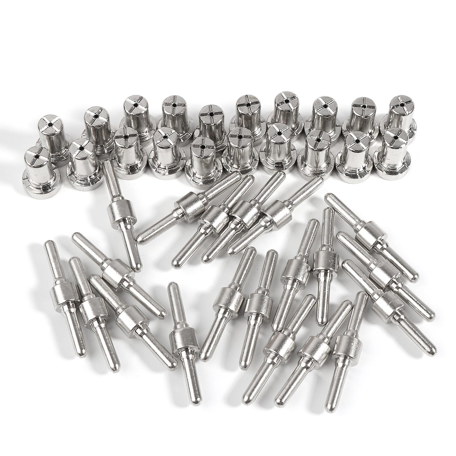40 Pcs Plasma Cutting Torch Consumable Cutting Extended Long Plasma Cutter Kit