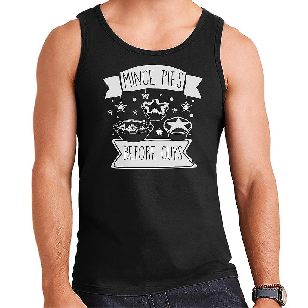 Vánoční koláče před chlapama muži ' s vest