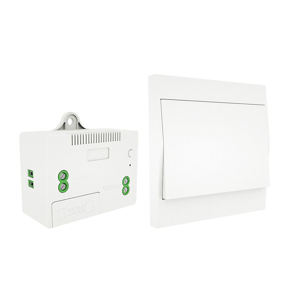 110-230v Wireless Light Switch And Receiver Kit Self-powered Switch