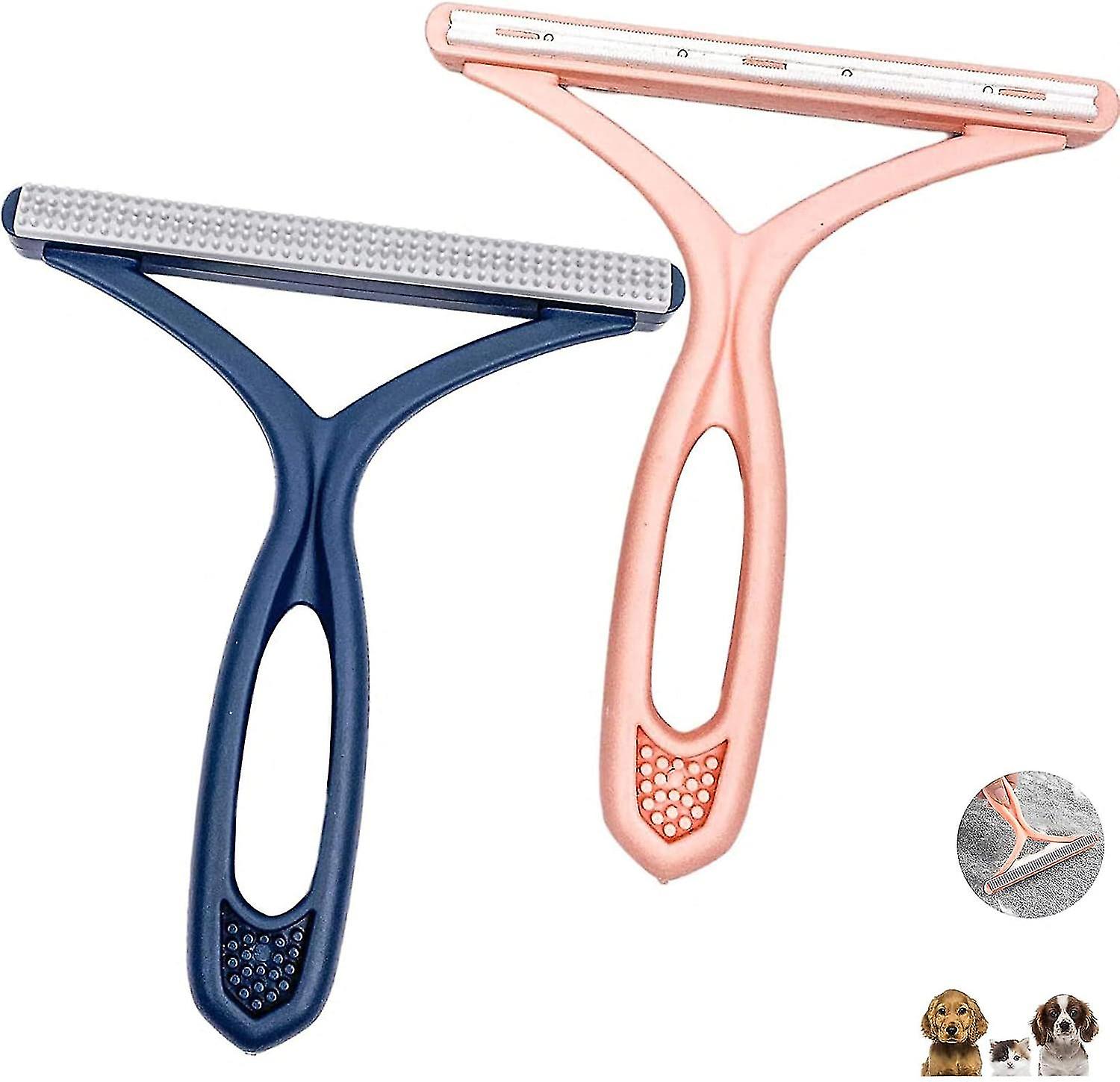 Lint Remover Pet Manuale Rasoio a doppia faccia Portatile Lint Remover 2 Pezzi