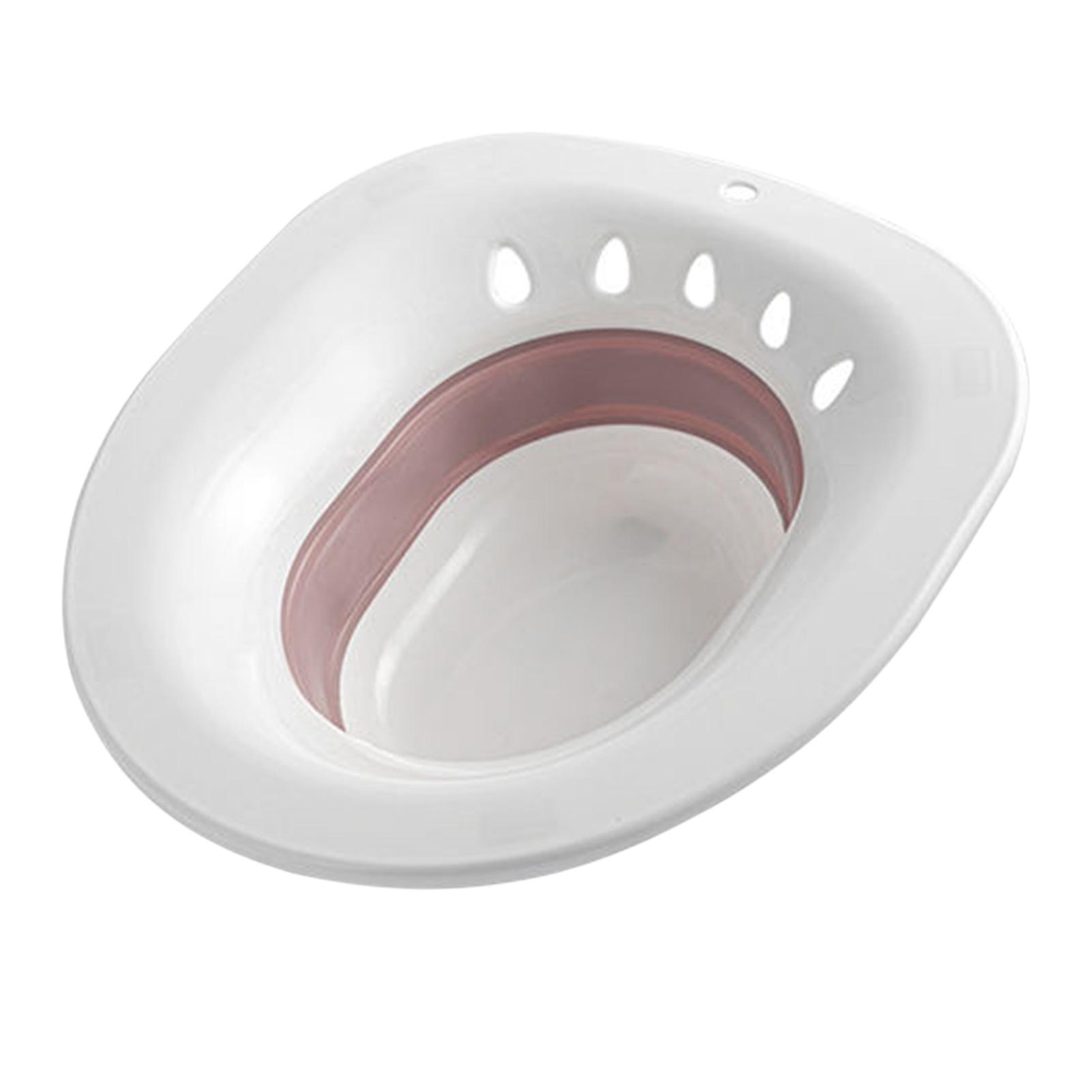 Sitz Bath Toilet Seat Collapsible Seat Sitz Foldable Squat Free Sitz Bath