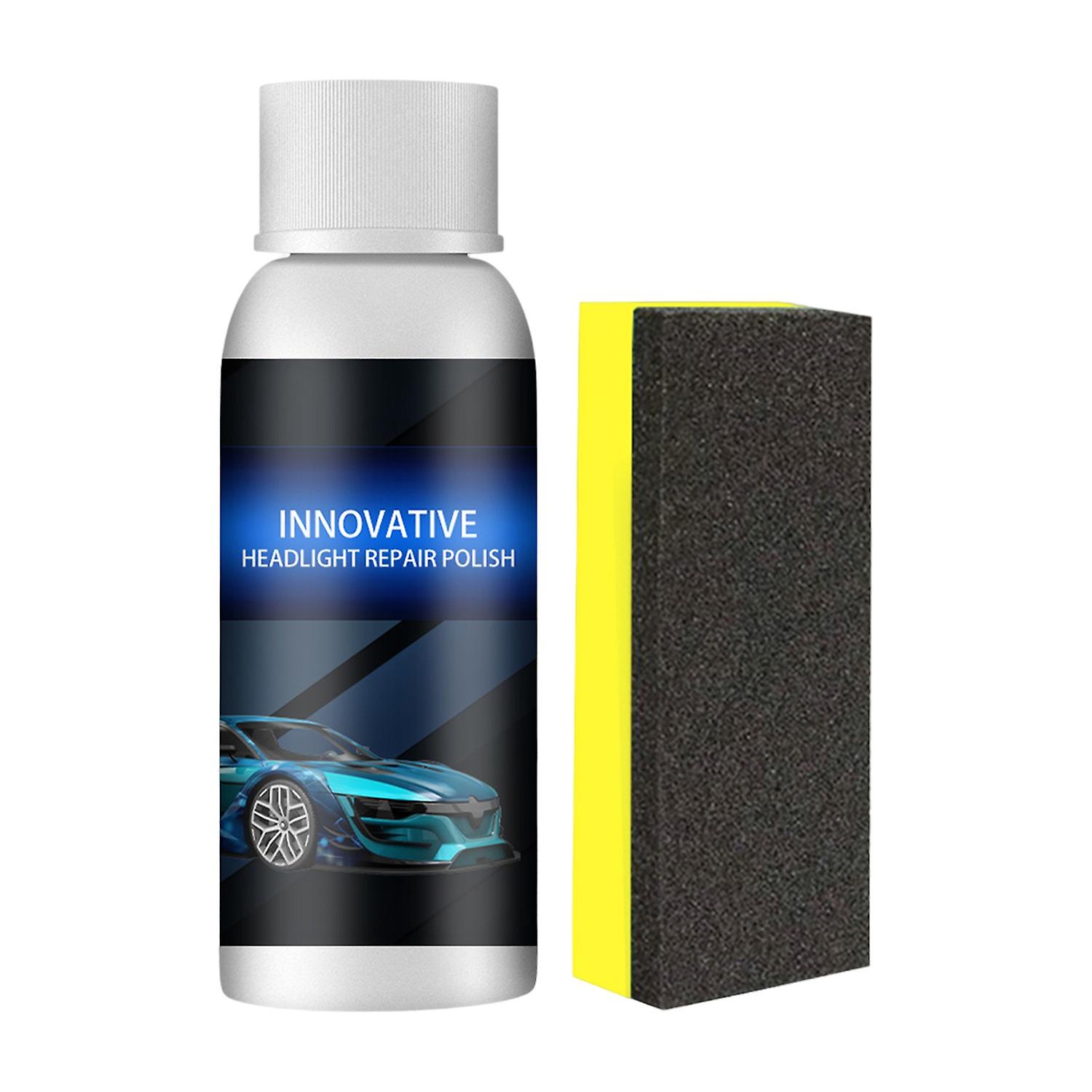 20/30/50ml Restorative Liquid with Sponge Swirl Removing Portable Headlight Repair Polish Liquid com
