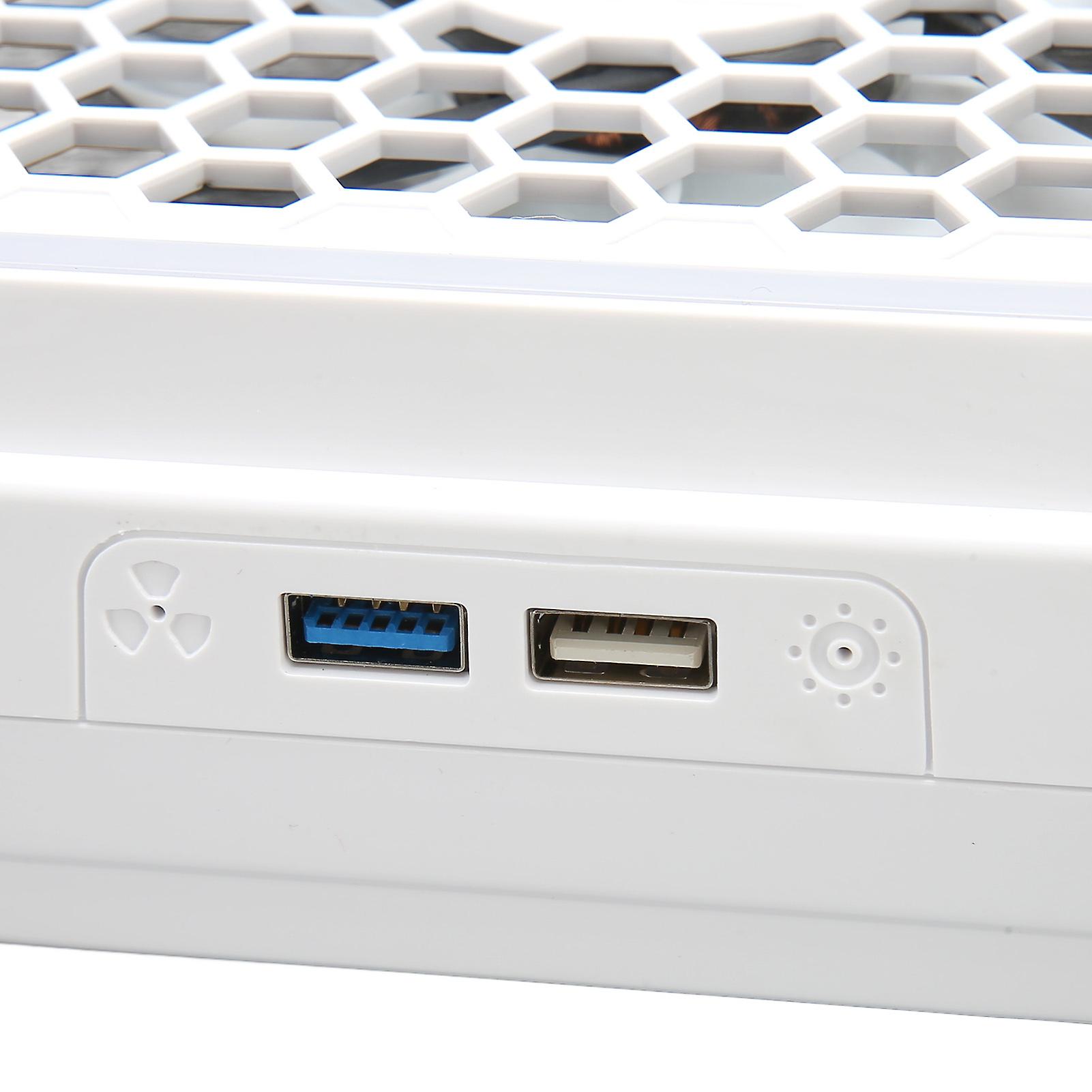 Game Console Cooler Professional Efficient Low Noise Fan with Colorful Light Strip for Xbox Series S