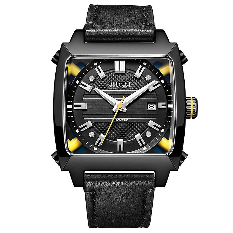 BAOGELA 6763G Square Dial Mechanical Watch For Men