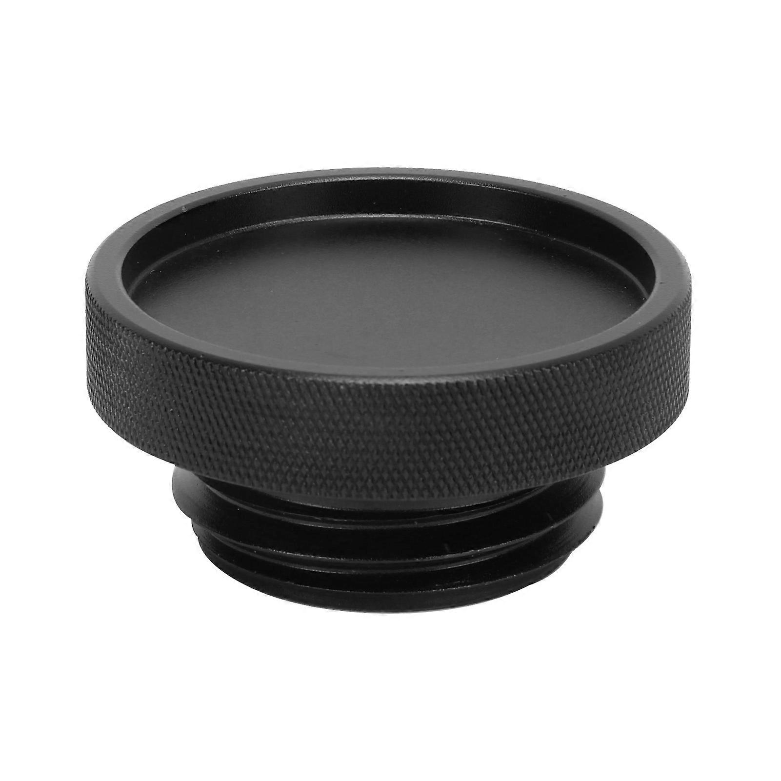 Car Round Fuel Tank Cap Aluminium Alloy Automobile Accessory Replacement for Outback XT 2005‑2013Black
