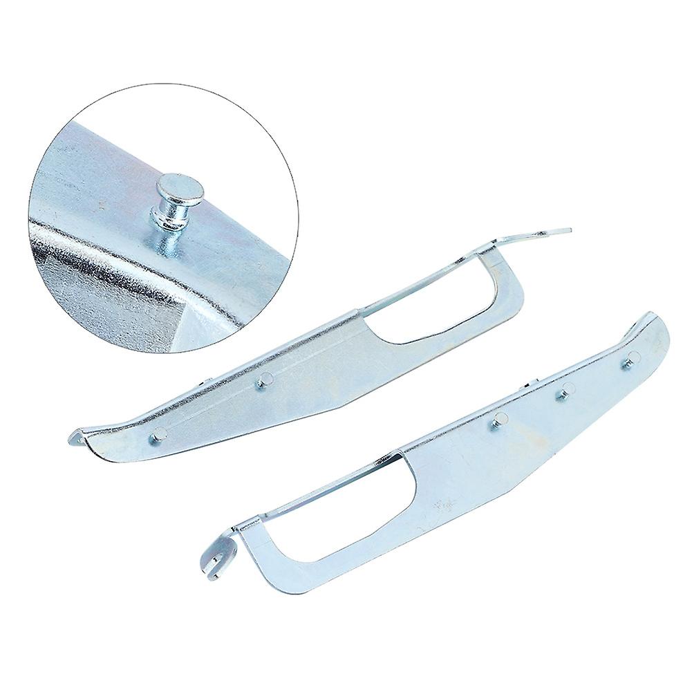 Pair Inner Fairing Support Bracket Steel Silver Fit EFI FLHX FLHTC FLHTCU