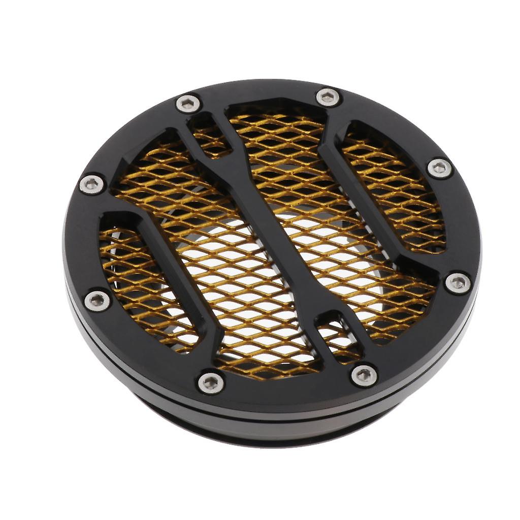 CNC Air Intake Filter Mesh Cover Guard Gold for 2014-2017  R Nine T R9T