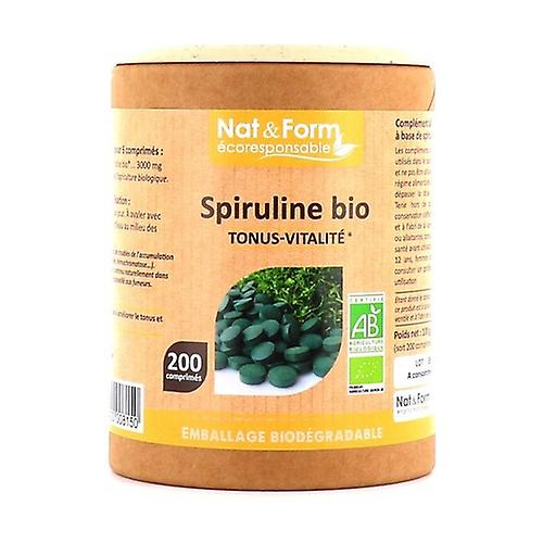 Organic Spirulina 200 tablets