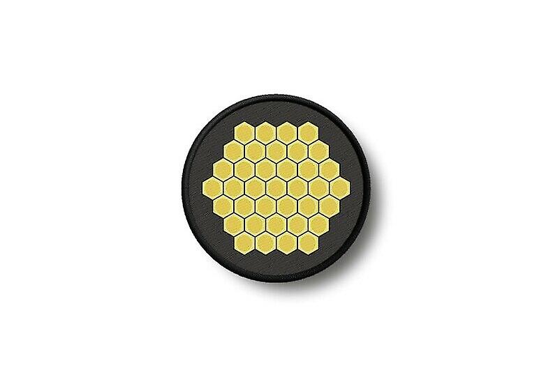 Patch badge ecusson prints thermosticking honeycomb