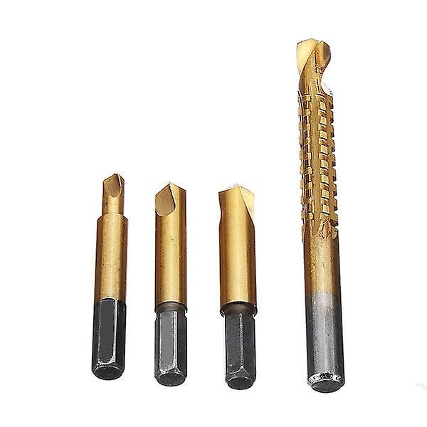 4Pcs Damaged Screw Extractor Bolt Extractor Broken Screw Remover